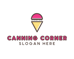 Gelato Ice Cream  logo design