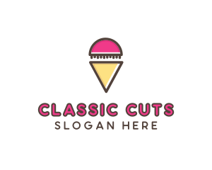 Gelato Ice Cream  logo design