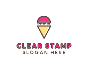 Gelato Ice Cream  logo design