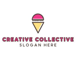 Gelato Ice Cream  logo design