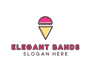 Gelato Ice Cream  logo design