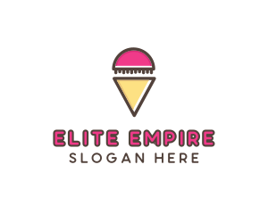 Gelato Ice Cream  logo design