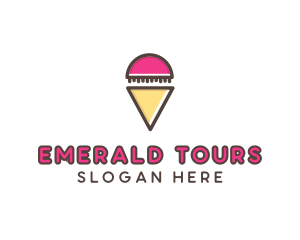 Gelato Ice Cream  logo design