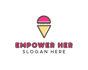 Gelato Ice Cream  logo design