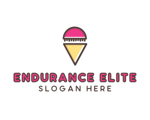 Gelato Ice Cream  logo design