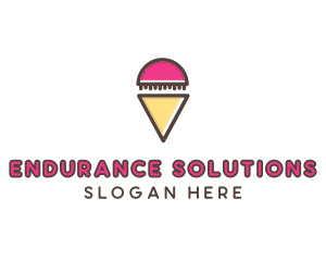 Gelato Ice Cream  logo design