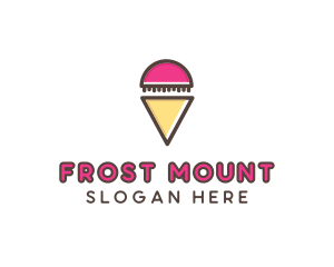 Gelato Ice Cream  logo design