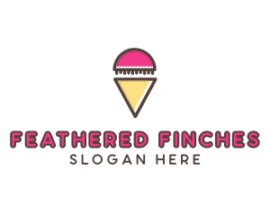 Gelato Ice Cream  logo design