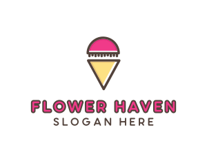 Gelato Ice Cream  logo design