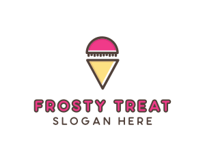 Gelato Ice Cream  logo design