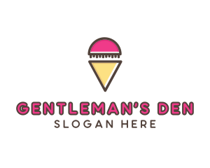 Gelato Ice Cream  logo design