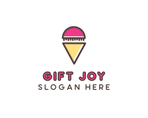 Gelato Ice Cream  logo design