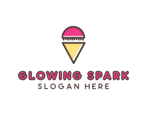 Gelato Ice Cream  logo design