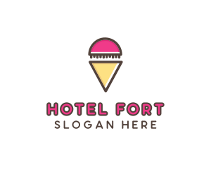 Gelato Ice Cream  logo design