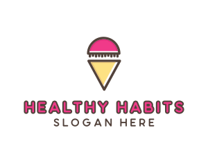 Gelato Ice Cream  logo design