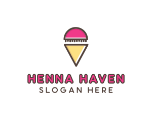 Gelato Ice Cream  logo design