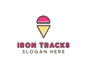 Gelato Ice Cream  logo design