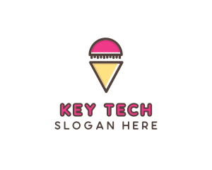 Gelato Ice Cream  logo design