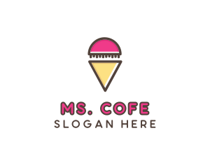 Gelato Ice Cream  logo design