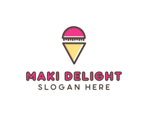 Gelato Ice Cream  logo design