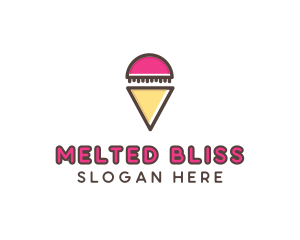 Gelato Ice Cream  logo design