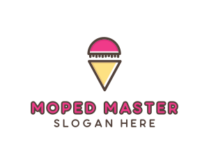 Gelato Ice Cream  logo design