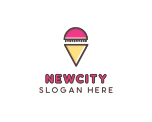 Gelato Ice Cream  logo design