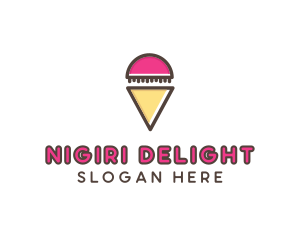 Gelato Ice Cream  logo design