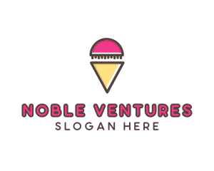 Gelato Ice Cream  logo design