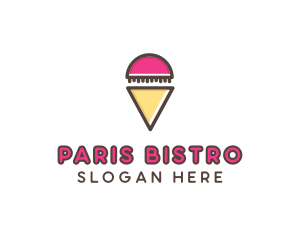 Gelato Ice Cream  logo design