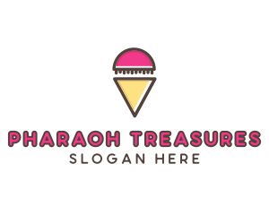 Gelato Ice Cream  logo design