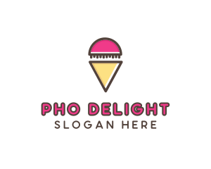 Gelato Ice Cream  logo design