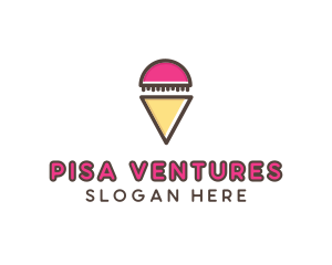 Gelato Ice Cream  logo design