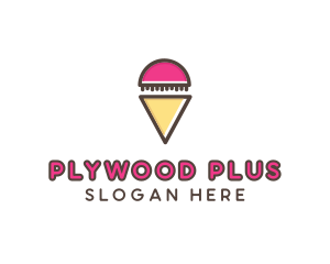 Gelato Ice Cream  logo design