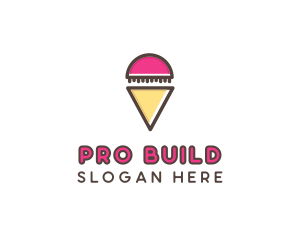 Gelato Ice Cream  logo design