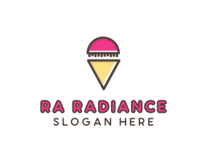 Gelato Ice Cream  logo design