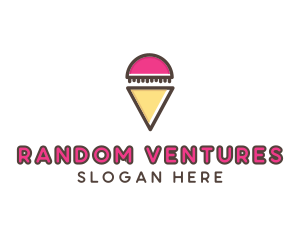 Gelato Ice Cream  logo design