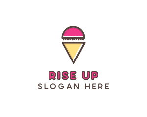 Gelato Ice Cream  logo design