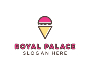 Gelato Ice Cream  logo design