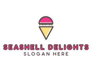 Gelato Ice Cream  logo design