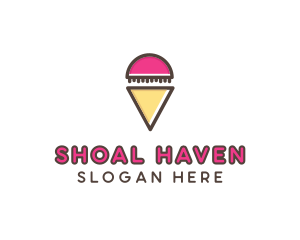 Gelato Ice Cream  logo design