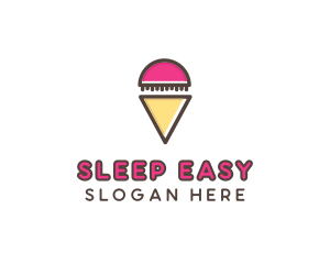 Gelato Ice Cream  logo design