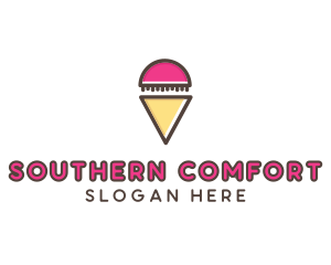 Gelato Ice Cream  logo design