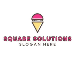 Gelato Ice Cream  logo design