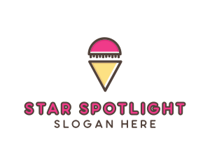 Gelato Ice Cream  logo design