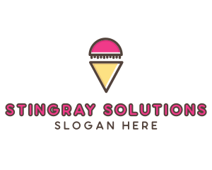 Gelato Ice Cream  logo design