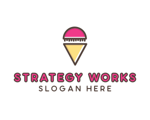 Gelato Ice Cream  logo design