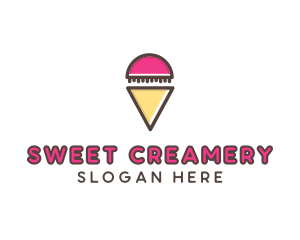 Gelato Ice Cream  logo design