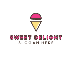 Gelato Ice Cream  logo design