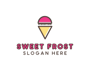 Gelato Ice Cream  logo design